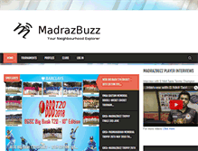 Tablet Screenshot of madrazbuzz.com